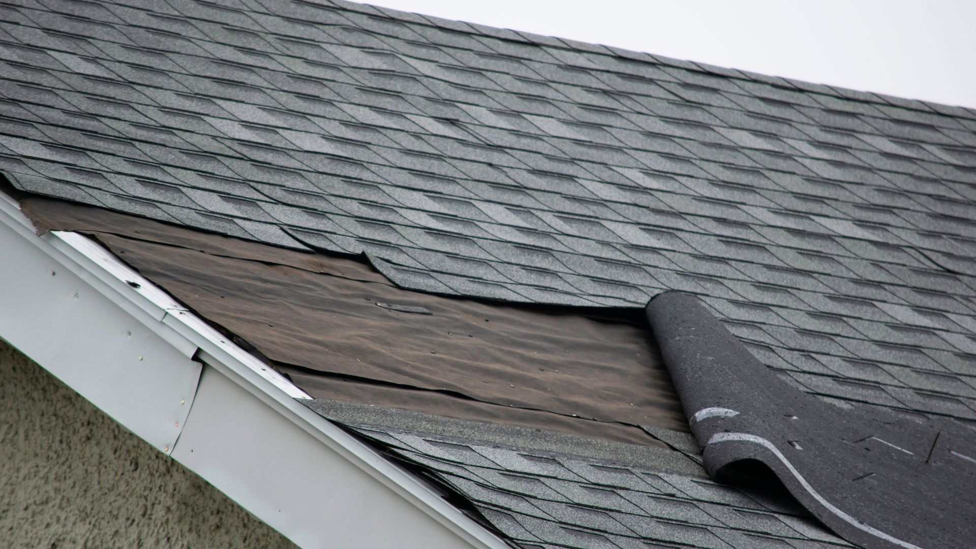 storm damaged roof